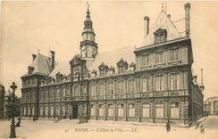 CPA Reims L'Hotel de Ville 