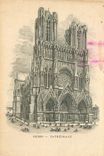 CPA Reims la Cathedrale 