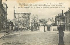 CPA Reims dans ses annees de bombardements 