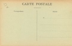 CPA La Pompelle Chemin de l'Entree centrale 