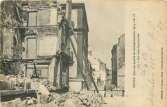 CPA Reims dans ses annees de bombardements 1914-15-16 