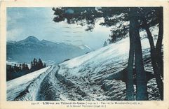 CPA L'Hiver au Villard de Lans Vue sur la Moucherolle et le Grand Veymont 