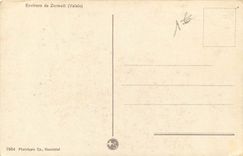 CPA Environs de Zermatt Valais 