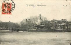 CPA Nimes l'Esplanade 