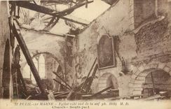 CPA Rueil sur Marne Eglise cote sud de la nef 