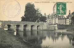 CPA Chateau de Chambord Pont 