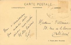 CPA Versailles facade du Palais 