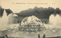 CPA Versailles le Bassin de Latone et le Grand Canal 