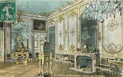 CPA Palais de Versailles Salon des Pendules 