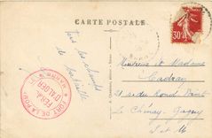 CPA Reims Marne la Porte Mars 