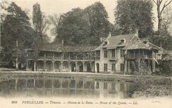 CPA Versailles Trianon Maison de la Reine 