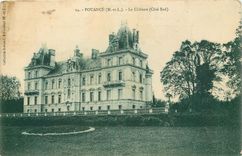 CPA Pouance M et L le Chateau Cote Sud 