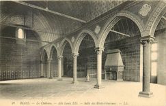 CPA Blois le Chateau Aile Louis XII Salle des Etats Generaux 