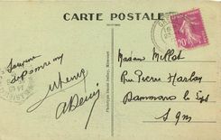 CPA Domremy la Maison de Jeanne d'Arc et Groupe Mercie 