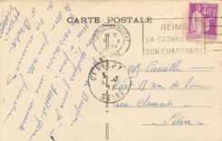 CPA Reims La cathedrale 