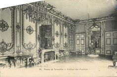 CPA Palais de Versailles cabinet des Pendules 