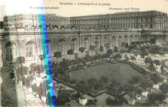 CPA Versailles l'Orangerie et le palais 