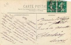 CPA Versailles le Chateau La cour et la Caserne du Genie 