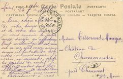 CPA Reims la Statue de Jeanne d'Arc 