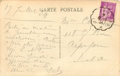 CPA Paray le Monial La Chapelle de Bois Le monastere et l'ancienne route