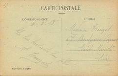 CPA Reims dans ses annees de bombardements 