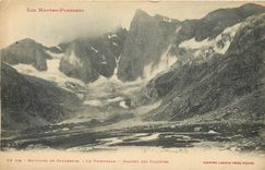 CPA Les Hautes Pyrenees Le Vignemale Glacier des Oulettes