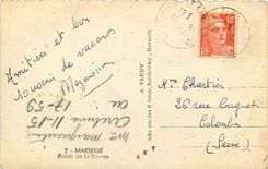 CPA Marseille Palais de la Bourse 