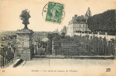 CPA Blois Vue prise du Square de l'Eveche 