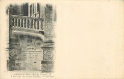CPA Chateau de Blois Aile de Francois 1er L'Interieur du Grand Escalier 