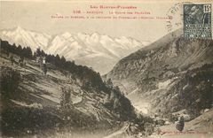 CPA Les Hautes Pyrenees Bareges la route des Pyrenees 