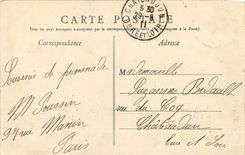 CPA Paris Buttes Chaumont Rochers et Pont suspendu 