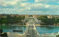 CPA Paris et ses Merveilles le Pont d'Iena la Seine et le Palais de Chaillot Azema Boileau et Carlu 