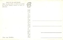 CPA Paris et ses Merveilles le Pont d'Iena la Seine et le Palais de Chaillot Azema Boileau et Carlu 