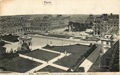CPA Paris Place du Louvre 