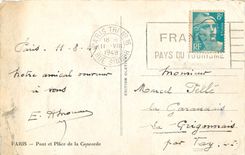 CPA Paris Pont et Place de la Concorde 