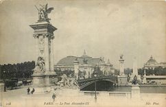 CPA Paris le Pont Alexandre III 