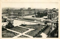 CPA Paris le Carrousel Panorama du Louvre 