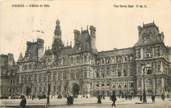 CPA Paris l'Hotel de Ville 