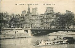 CPA Paris l'Hotel de Ville 