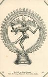 CPA Paris musee Guimet Civa Tandava Dieu de la Destruction Inde India
