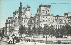 CPA Paris L'Hotel de Ville 