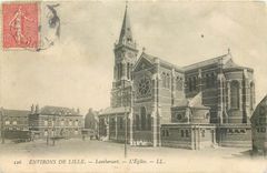 CPA Environs de Lille Lambersart L'Eglise 