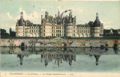 CPA Chambord Le Chateau La Facade septentrionale 