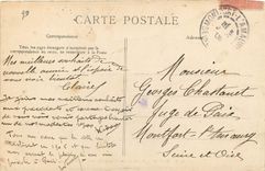 CPA Paris Pont de la Concorde et Chambre des Deputes Tour Eiffel