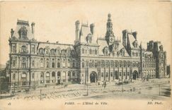 CPA Paris l'Hotel de Ville 