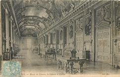 CPA Paris Musee du Louvre la Galerie d'Apollom 