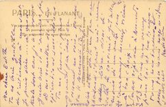 CPA Paris en Flanant vue panoramique de Paris Perspective des 7 Ponts 