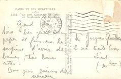 CPA Paris et ses Merveilles le Pont Alexandre III et l'esplanade des Invalides 