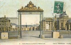 CPA Grille d'Honneur du Palais de Versailles 
