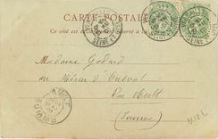 CPA Palais de Versailles Facade Principale 